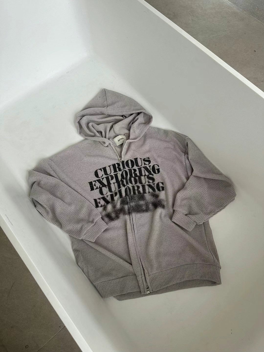 Zip up knit