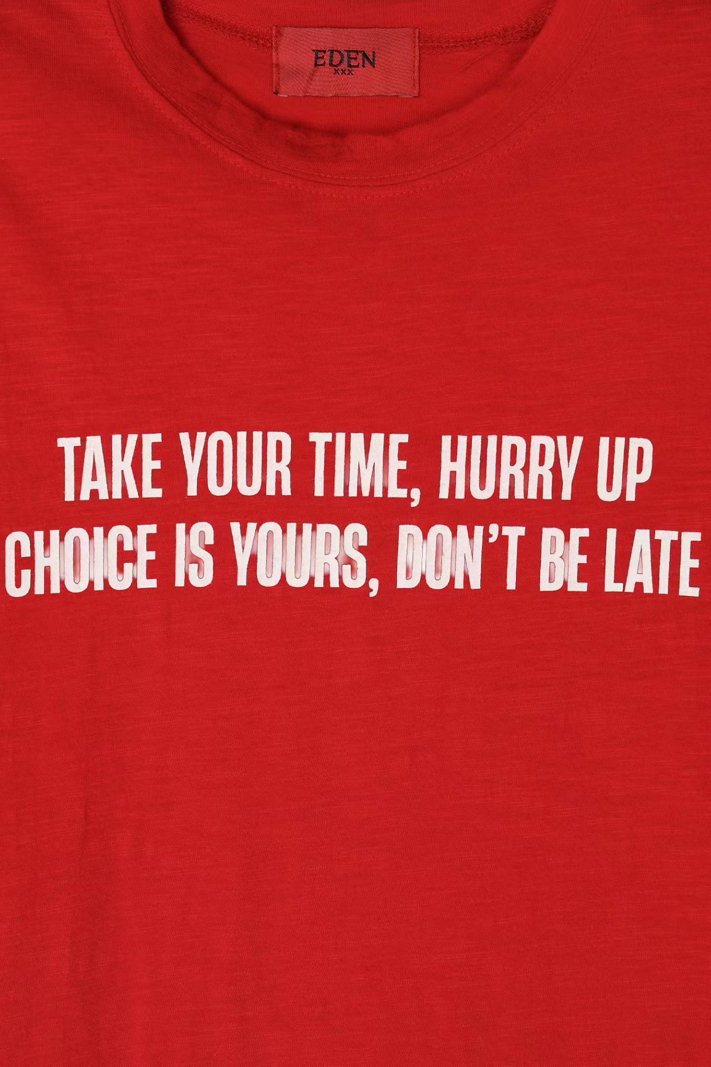 SS26 Don’t be late Tee