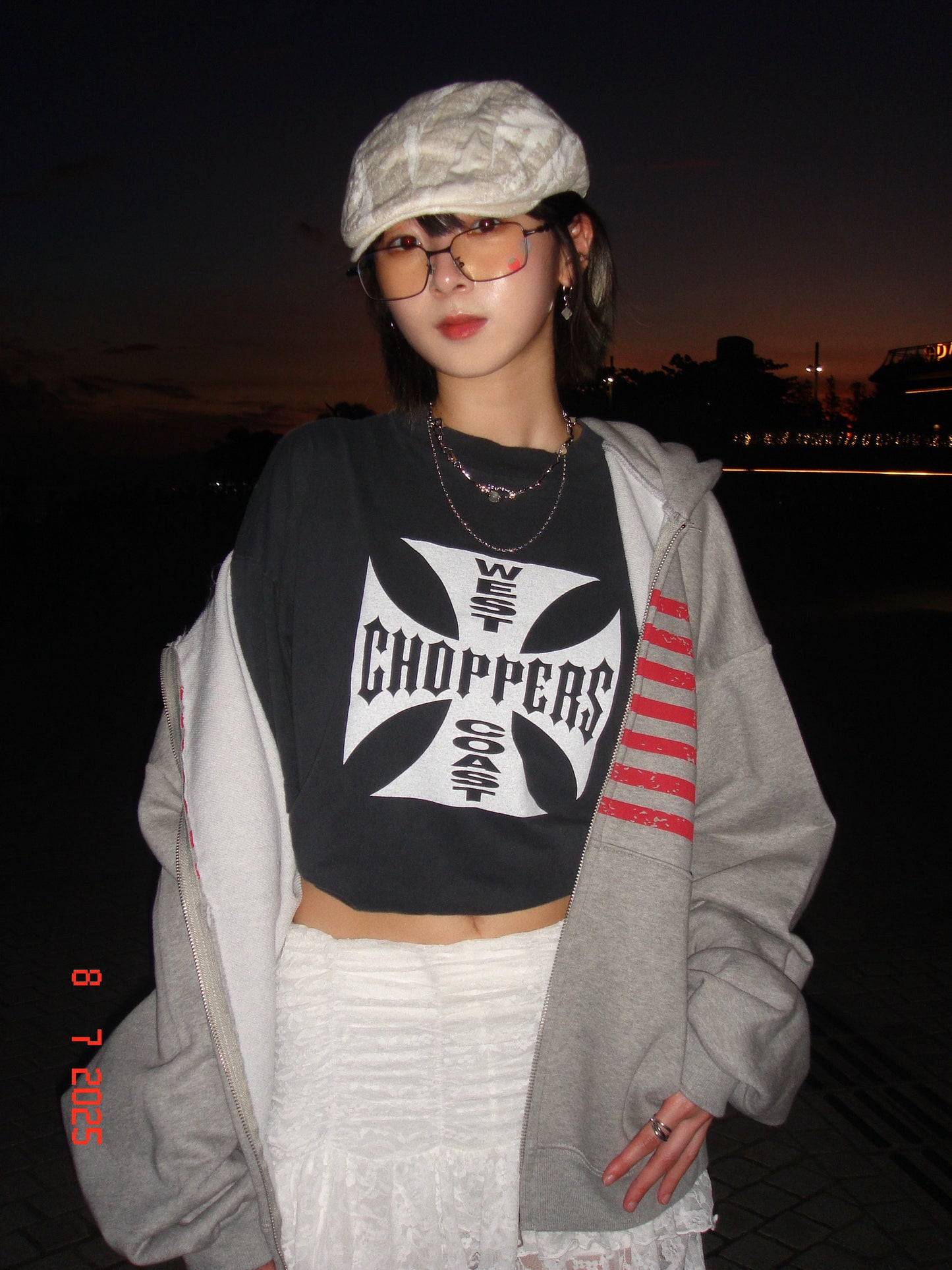 🇺🇸 crop Zip Up