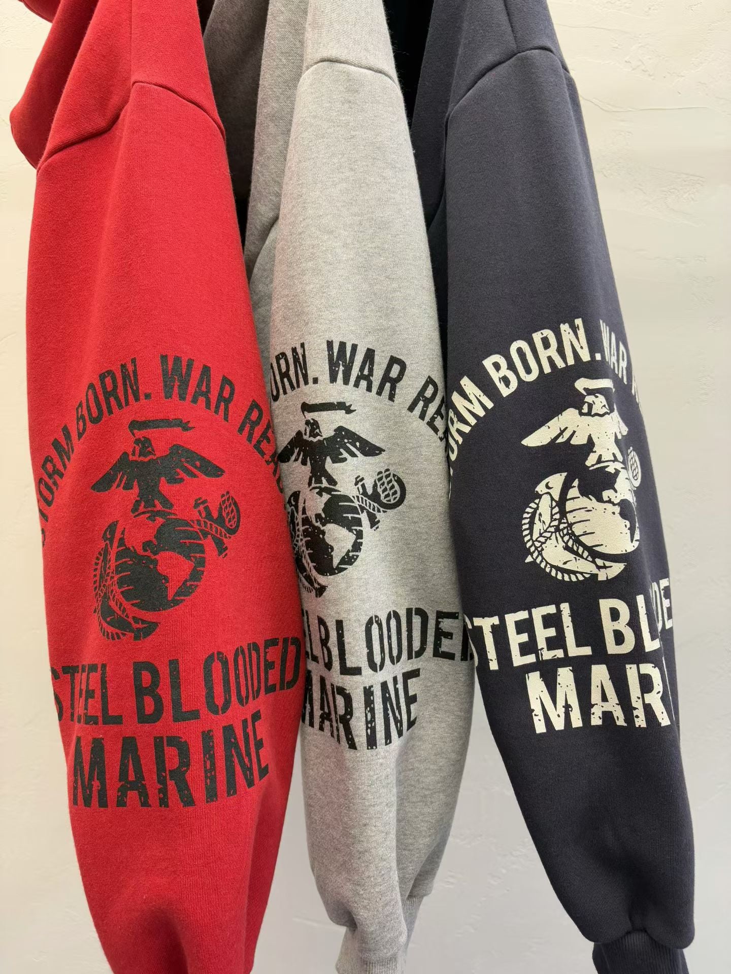 SS 26 Marine Zip Hoodie (no fleece)