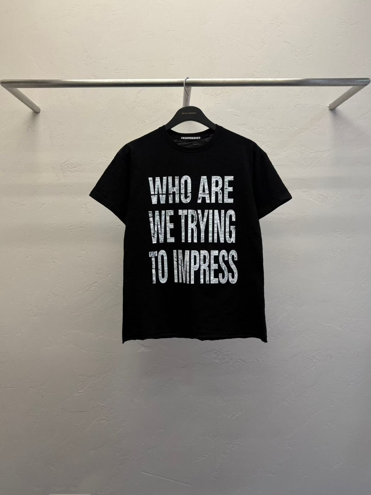 SS26 Slogan Slim Fit Tee