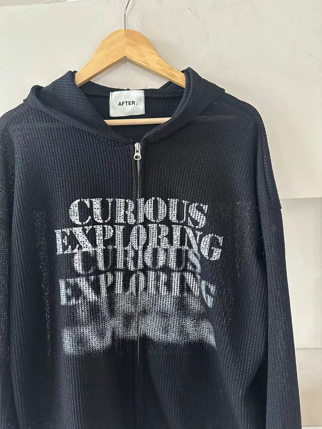 Zip up knit