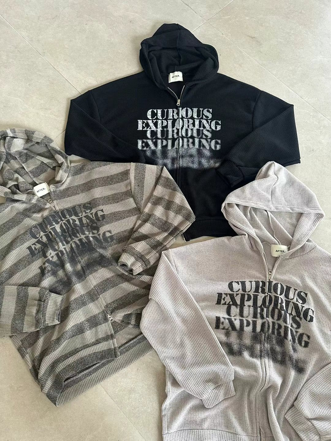 Zip up knit