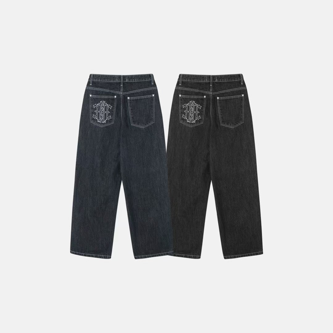 Embroidery Jeans