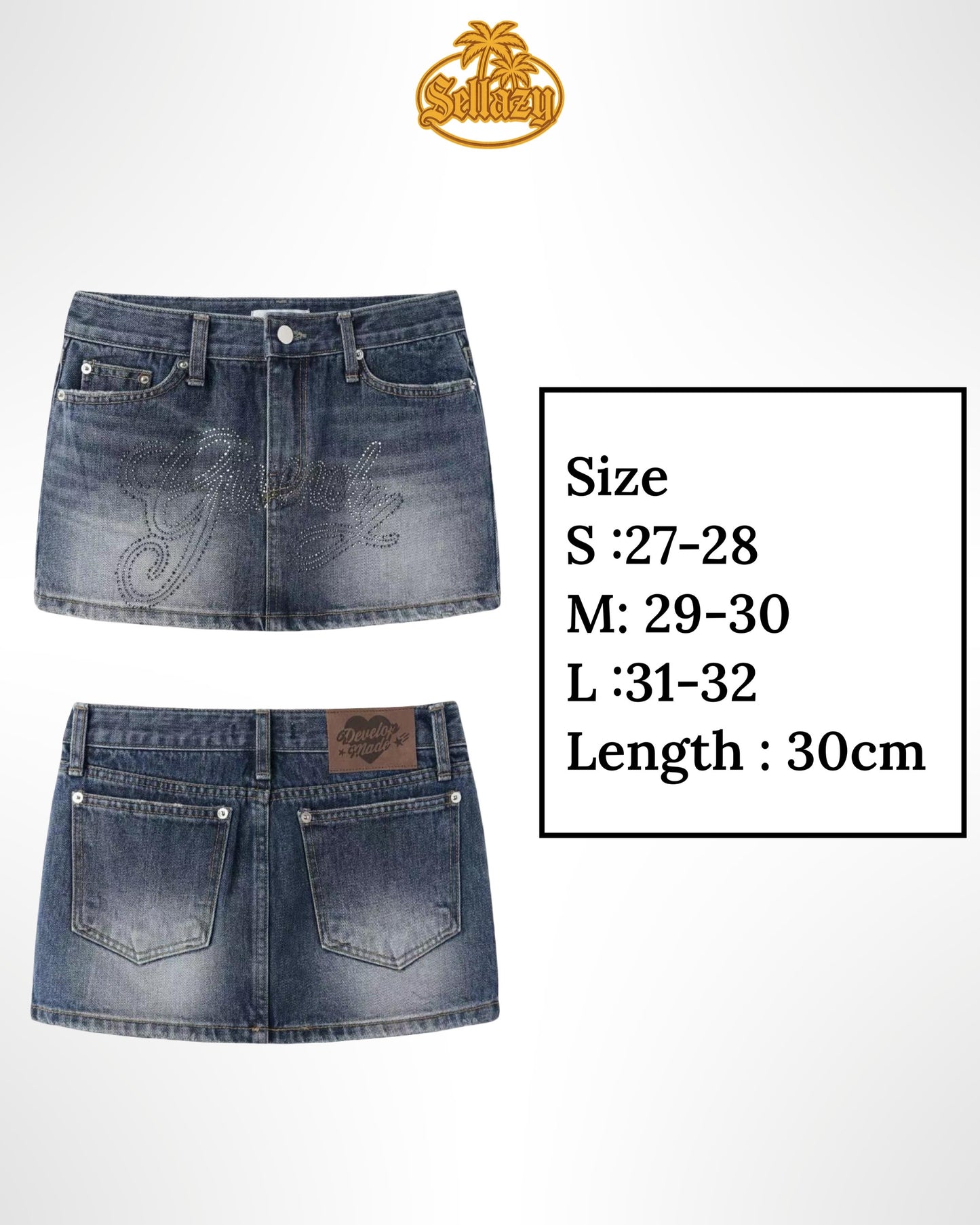 Crystal Mini skirt