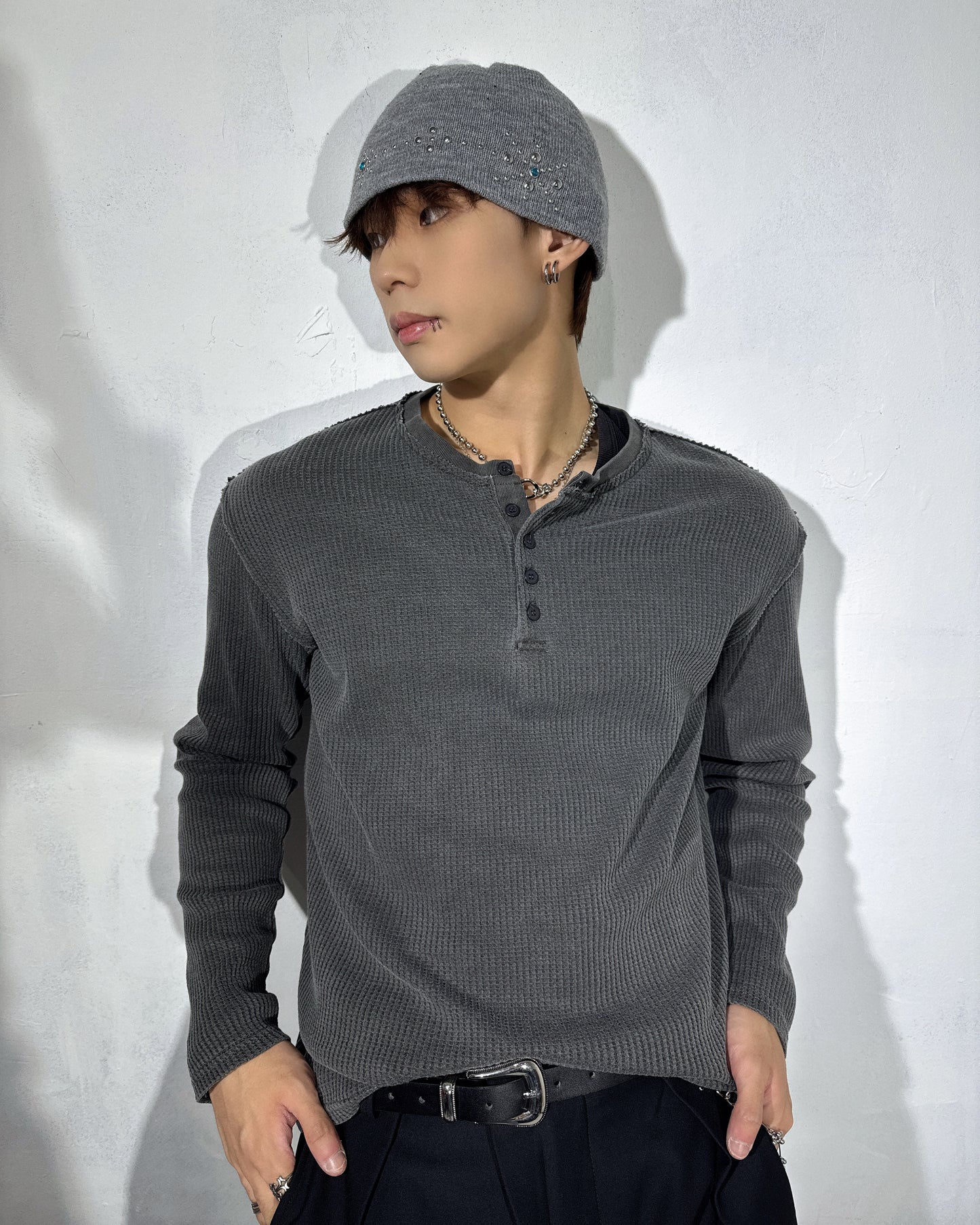 Waffle long sleeve