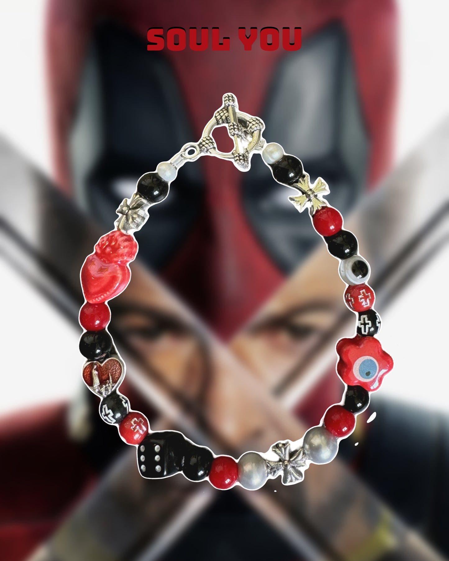 SOULYOU / Bracelet limited edition “DEADPOOL & WOlVERINE”