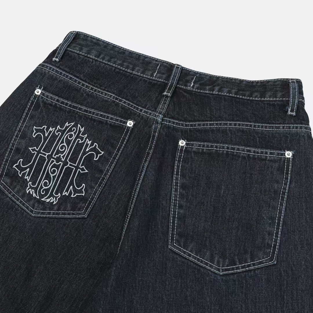 Embroidery Jeans