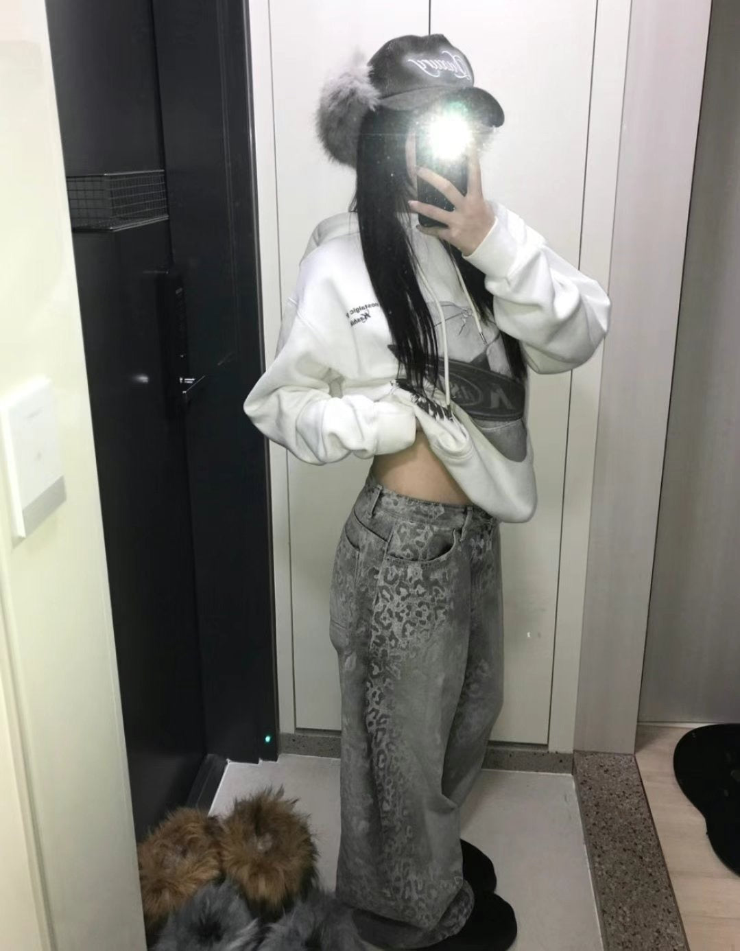 Snow Leopard Jeans