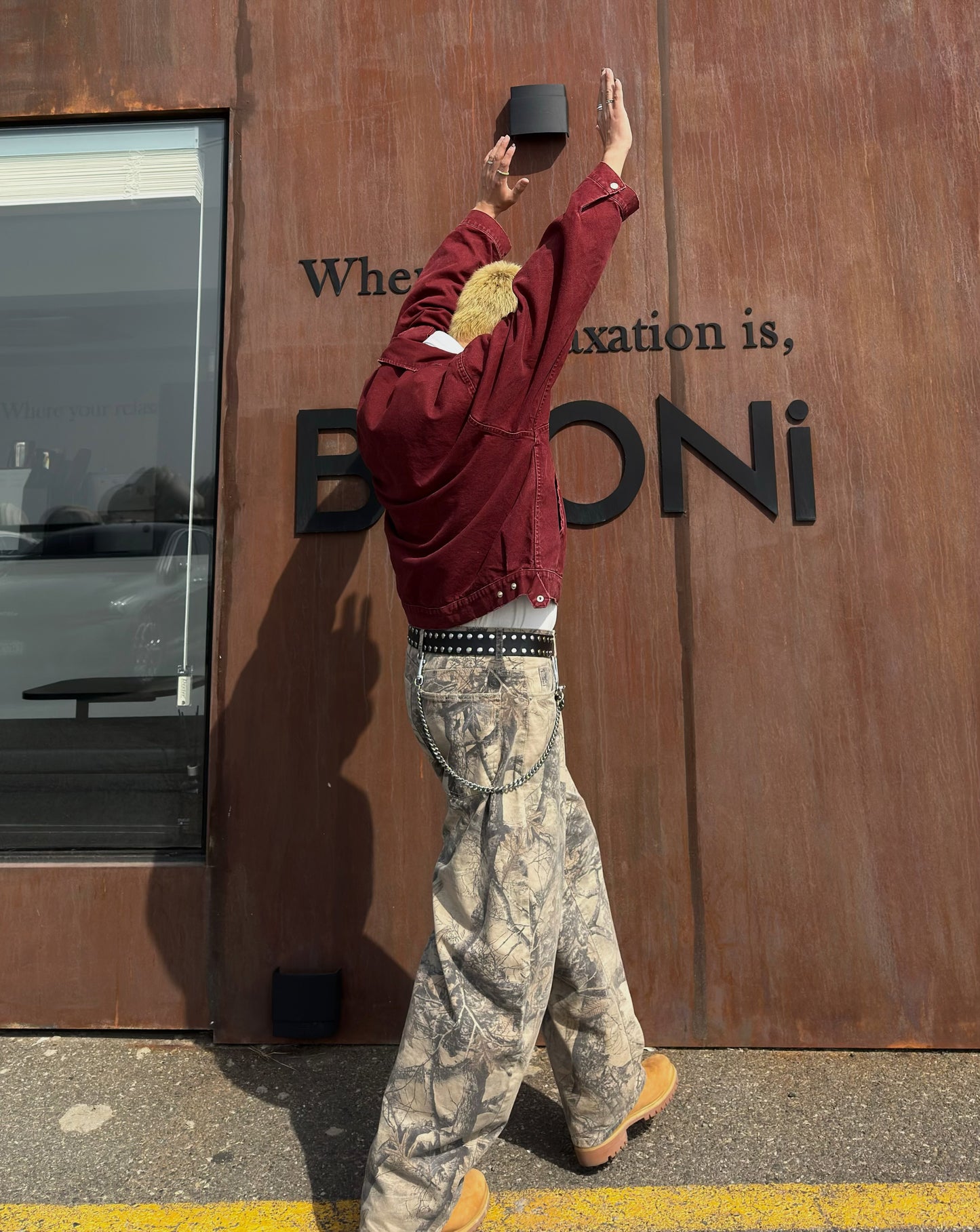 Real tree print Pant