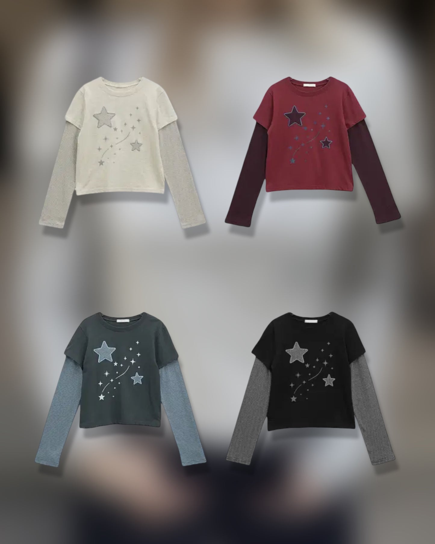 SS26 Star embroidery tee
