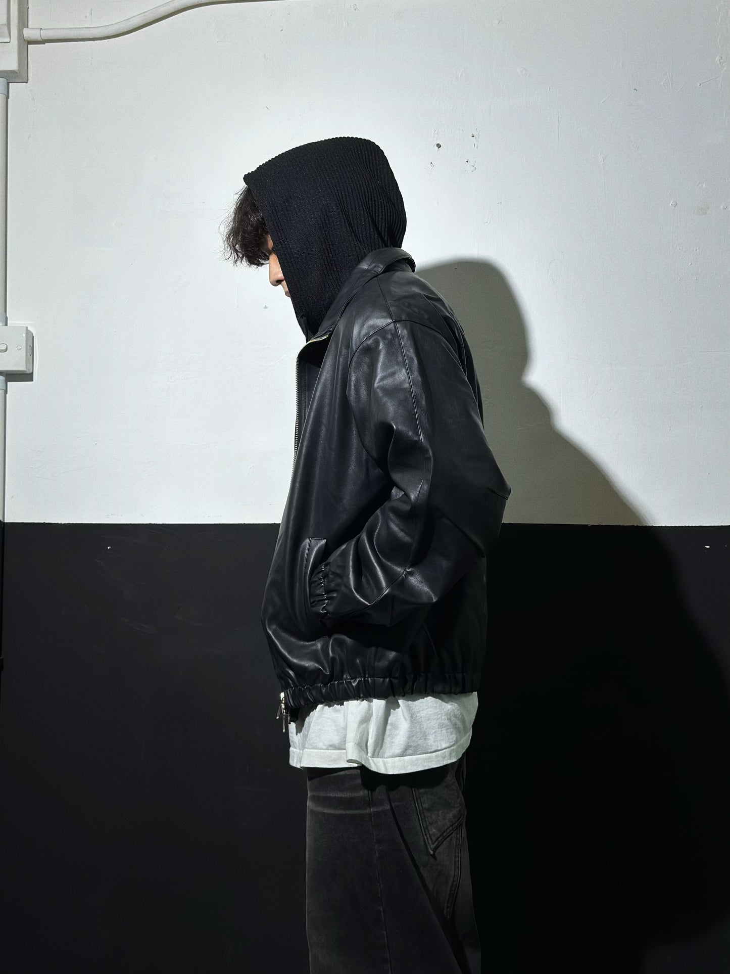 Leather Jacket F01