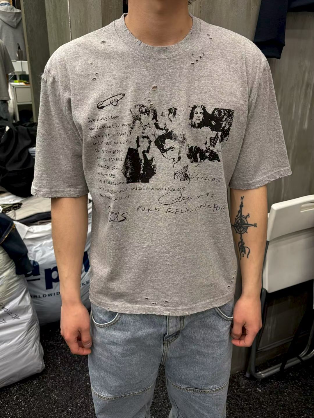 SS26 Punk Relationship Boxy Tee