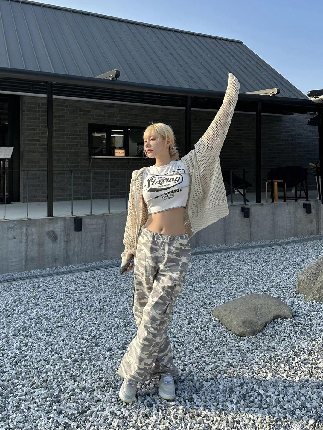 Oversize Hole Jacket