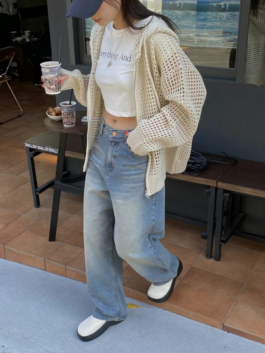 Oversize Hole Jacket