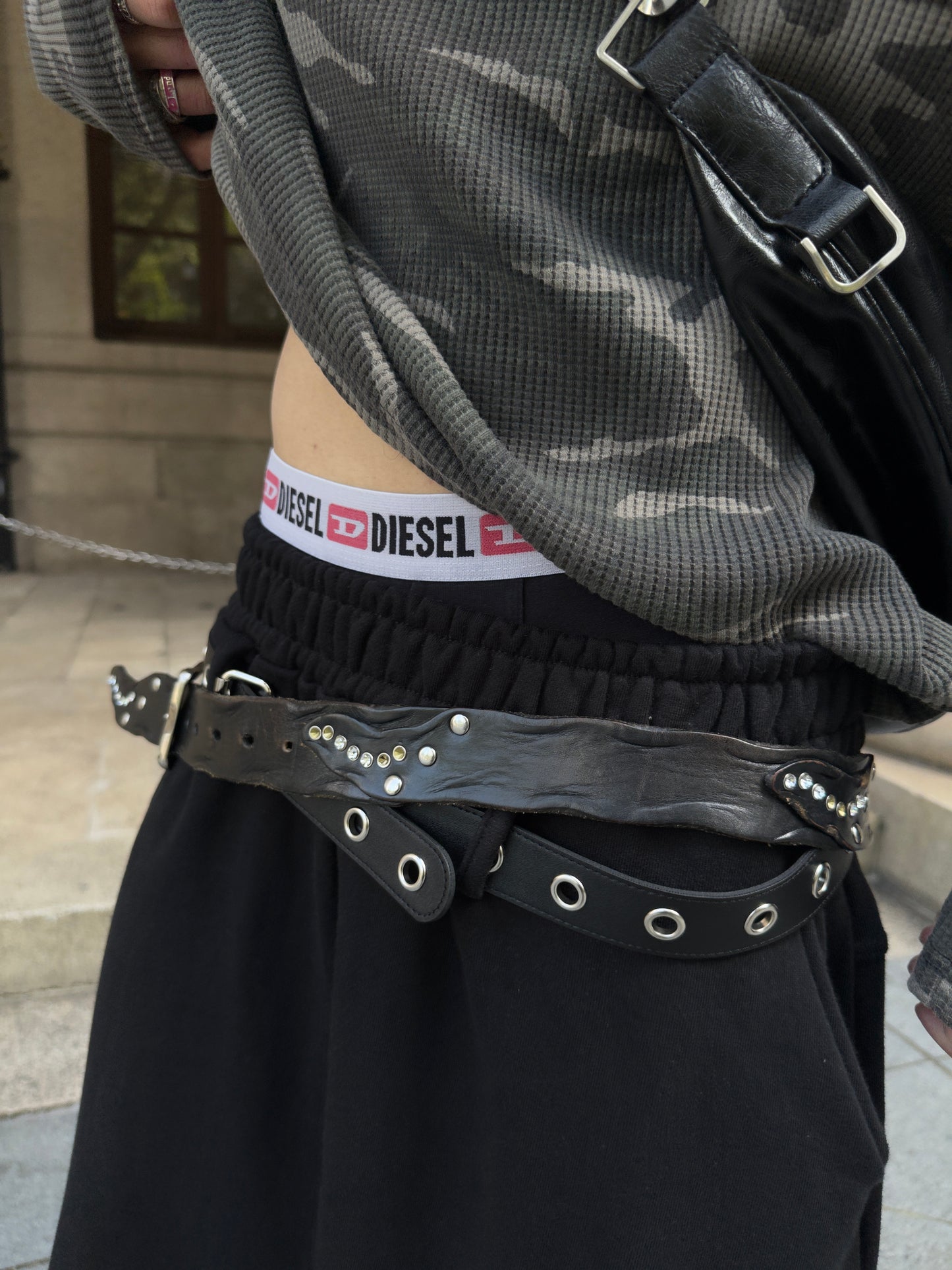 SS26 Cotton Jorts with belt