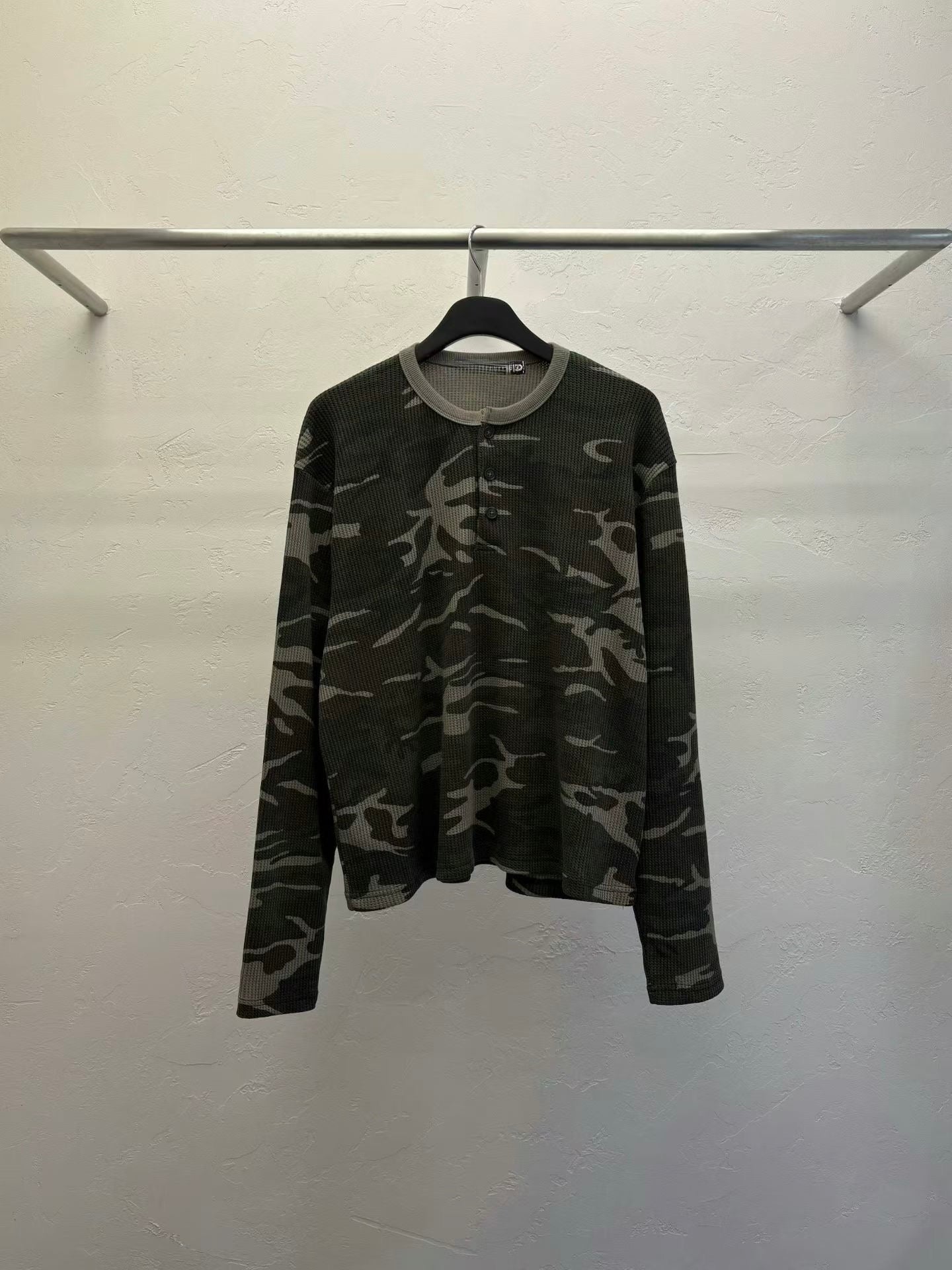 Waffle Camo Long sleeve