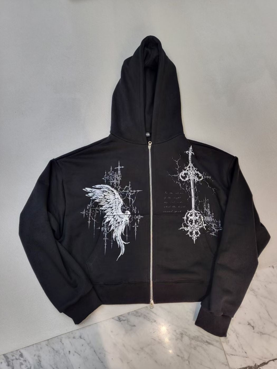 Dracula Holiday Zip Hoodie