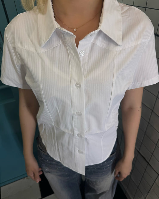 SS26 Clean Fit Panel Shirt