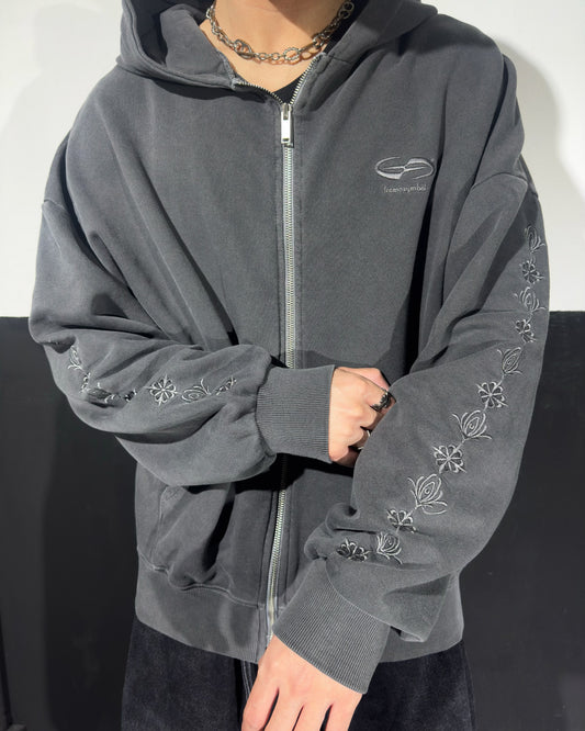 Embroidery Zip Up