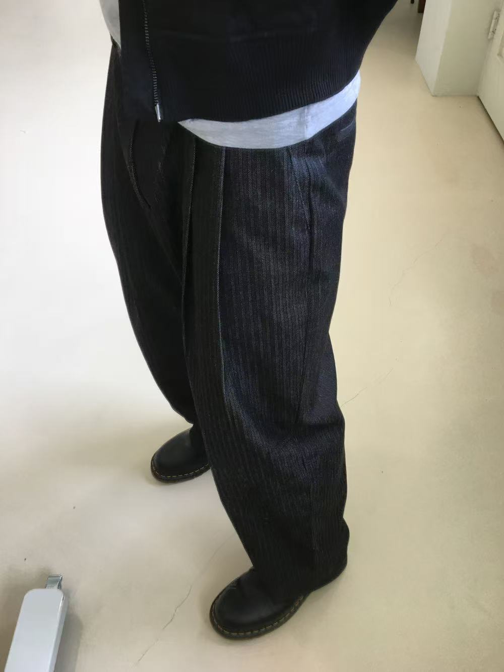 FW 26 Herringbone Denim Pants