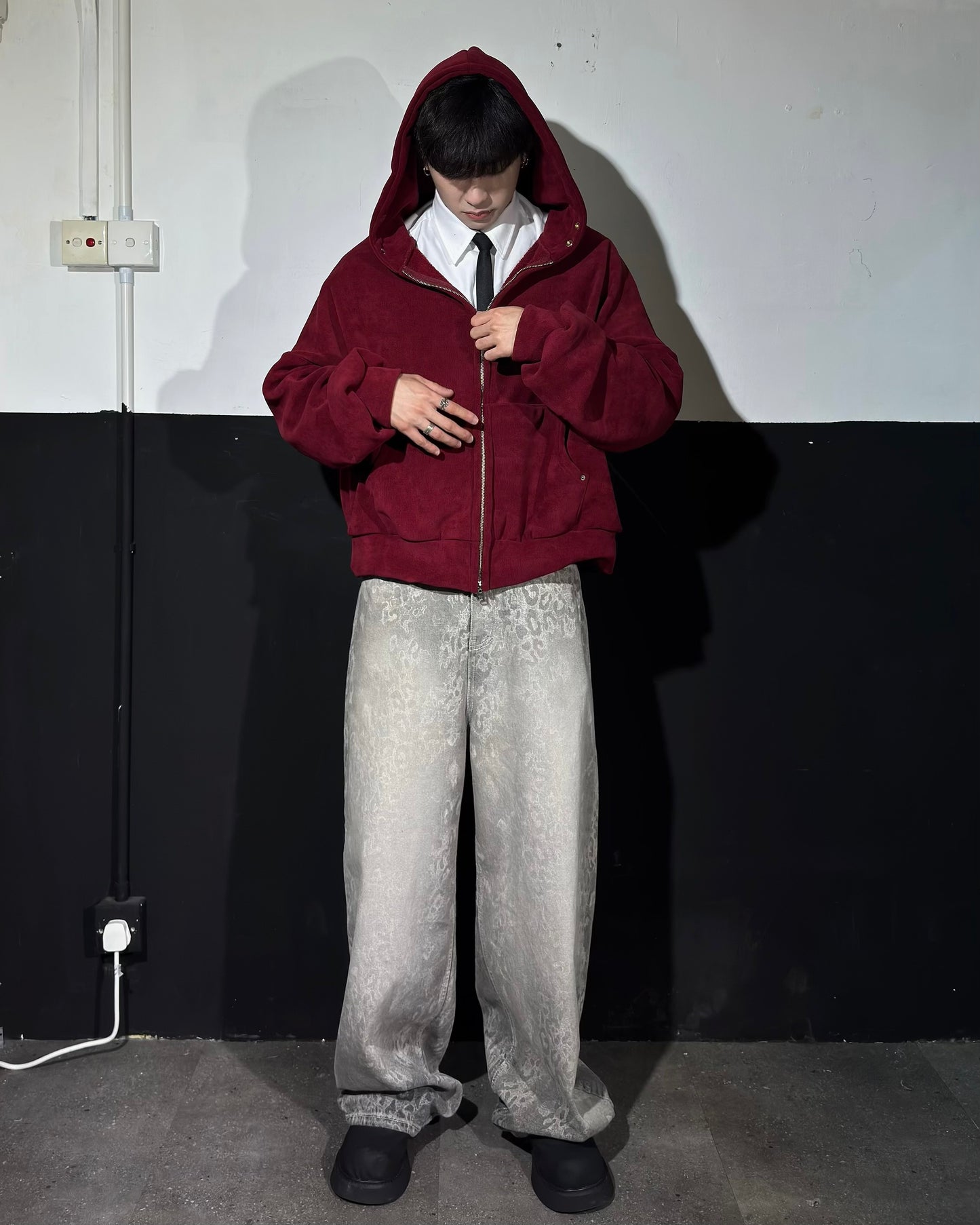 Corduroy Zip Hoodie