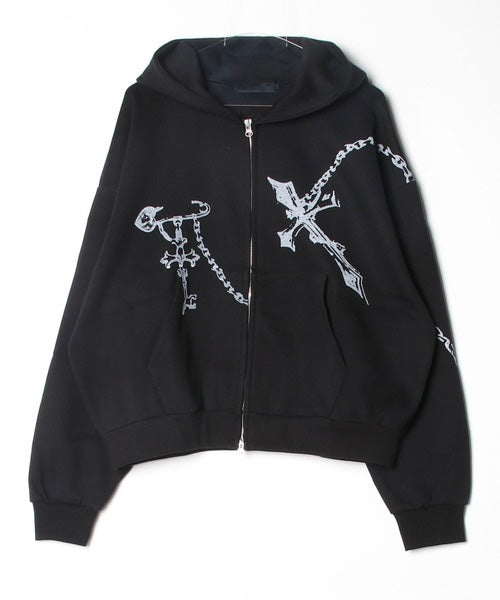 Love Chain Zip Hoodie