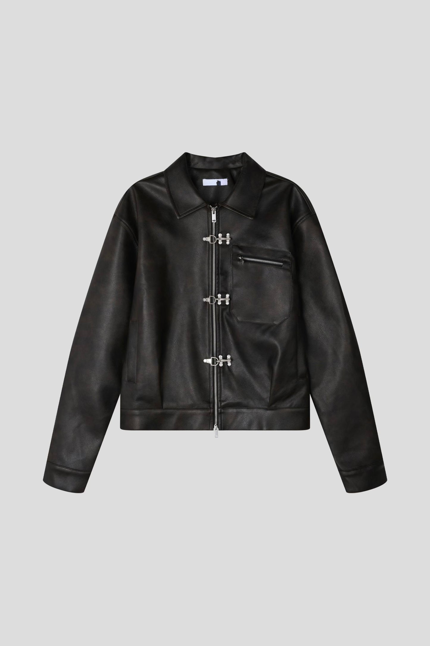 Fireman Hook leather Jacket