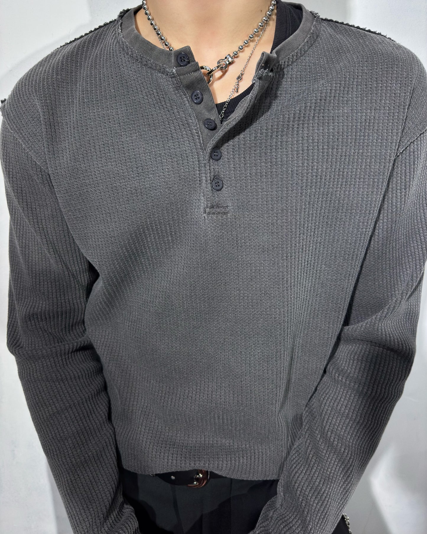 Waffle long sleeve