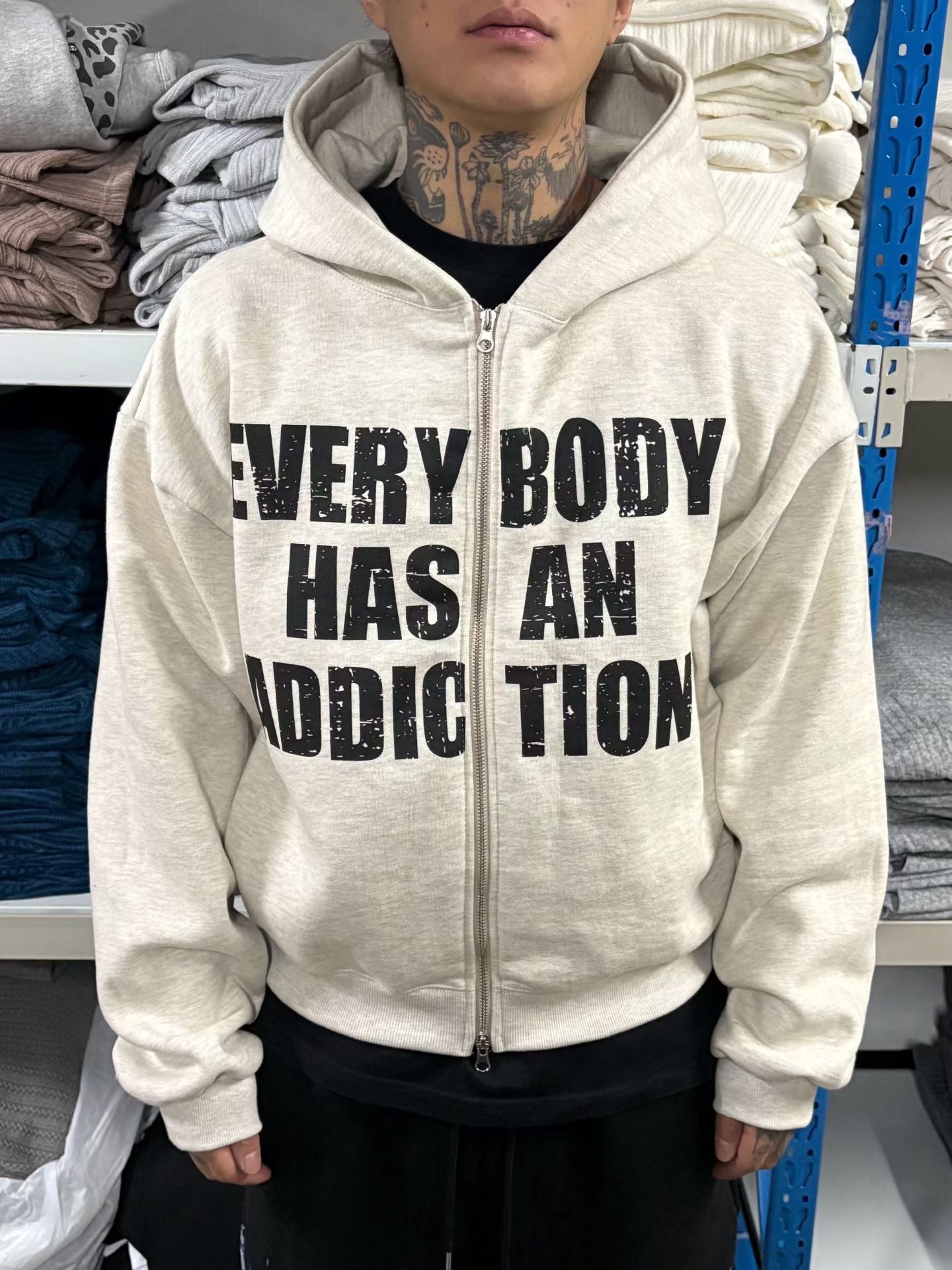 AF Flag  Zip Hoodie