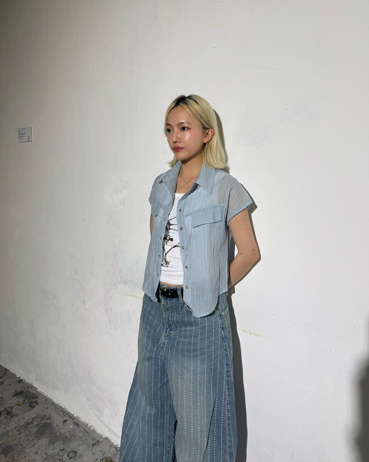 SS26 Retro Urban Striped shirt