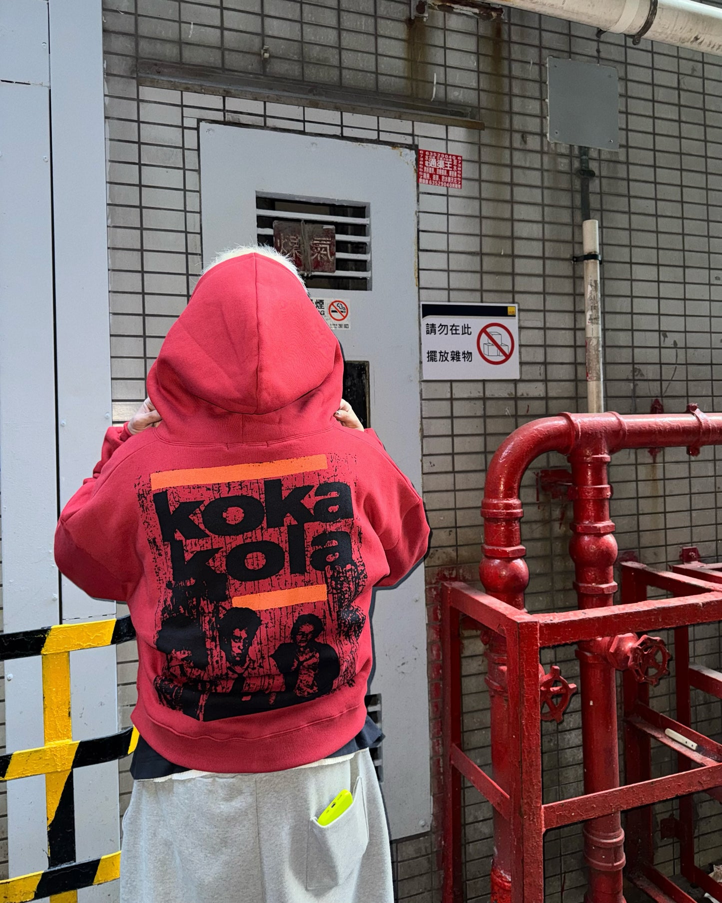 SS26 London Calling Crop Zip Hoodie (no fleece)