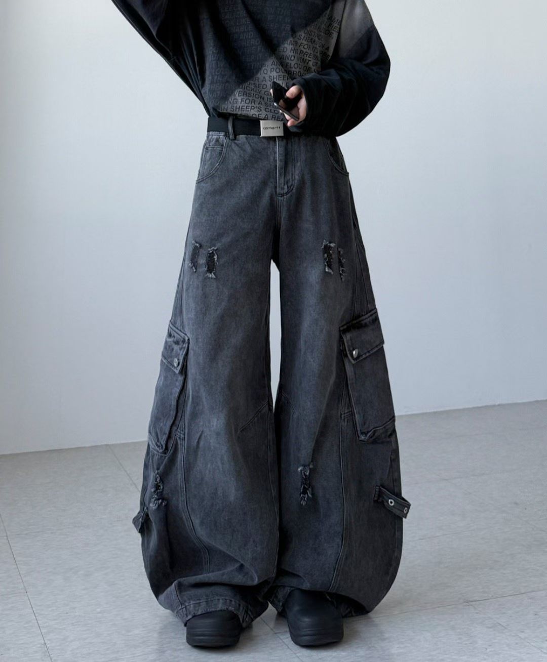 FW 26 Curved Line Pocket Jeans
