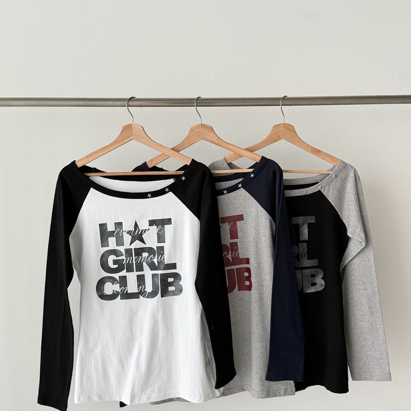 SS26 H.G.C off shoulder long sleeve