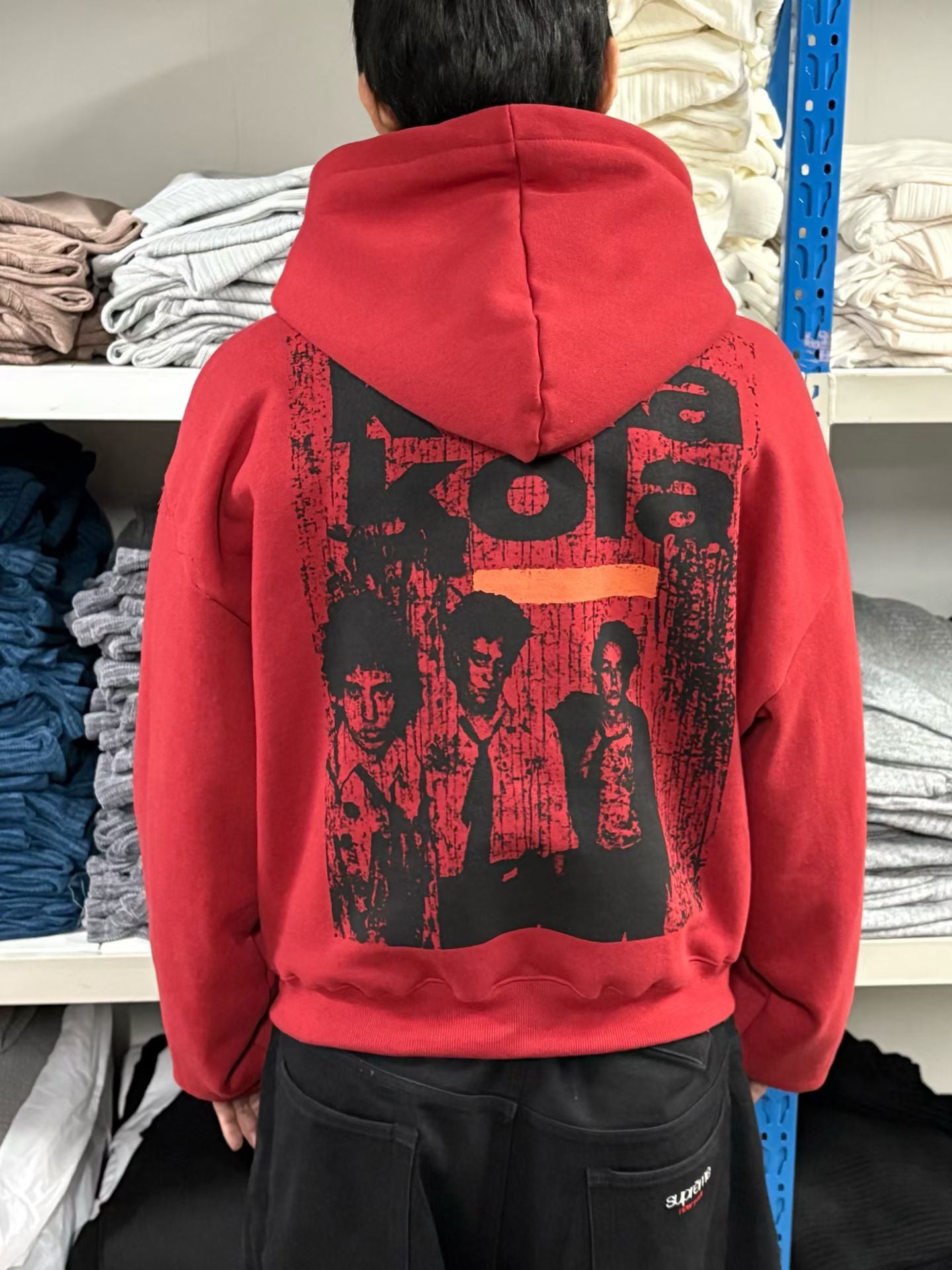 SS26 London Calling Crop Zip Hoodie (no fleece)