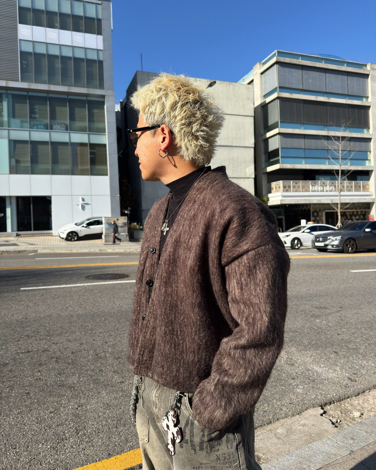 Mohair Crop Jacket