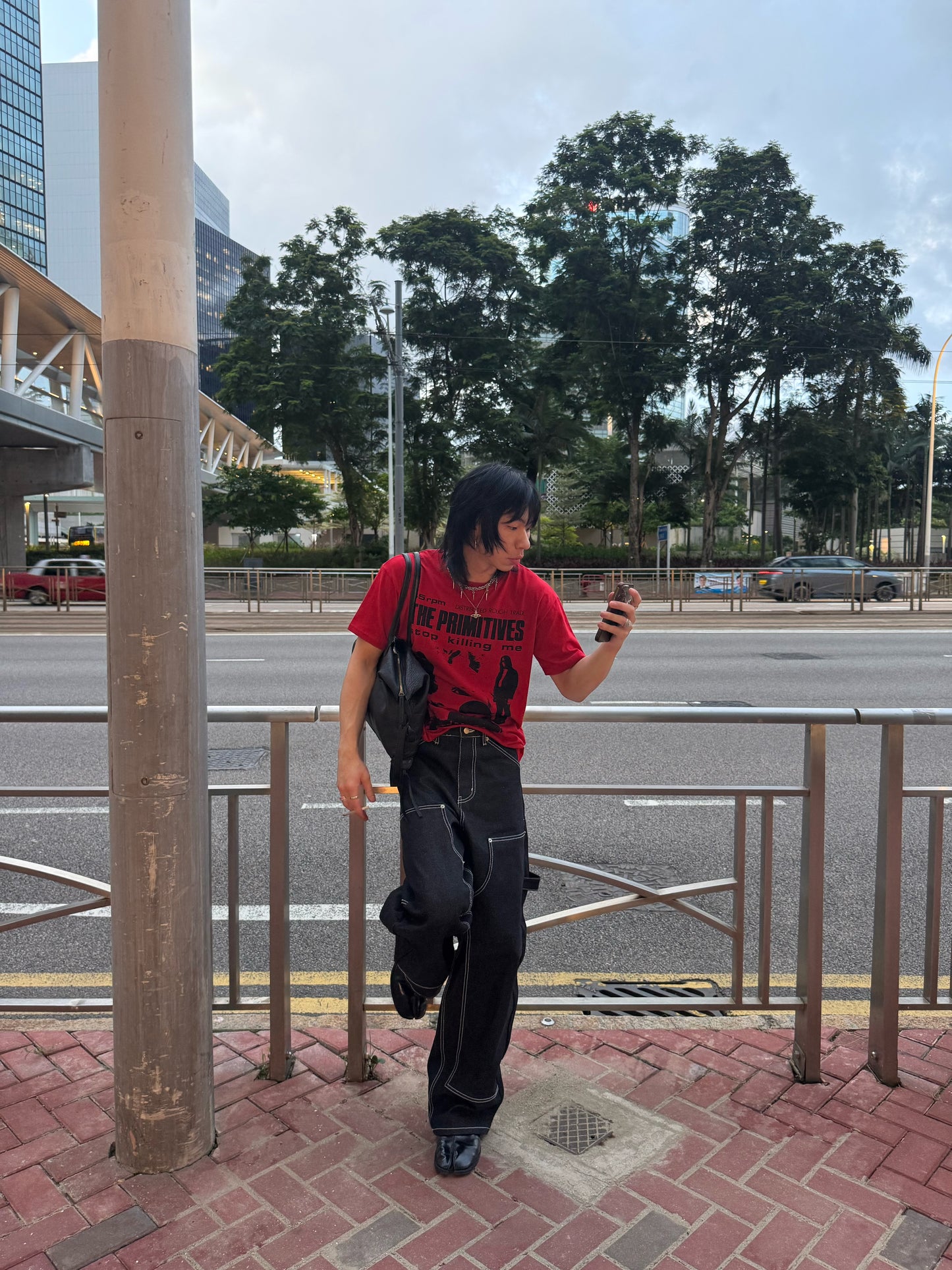 SS26 Double Knee Raw Jeans