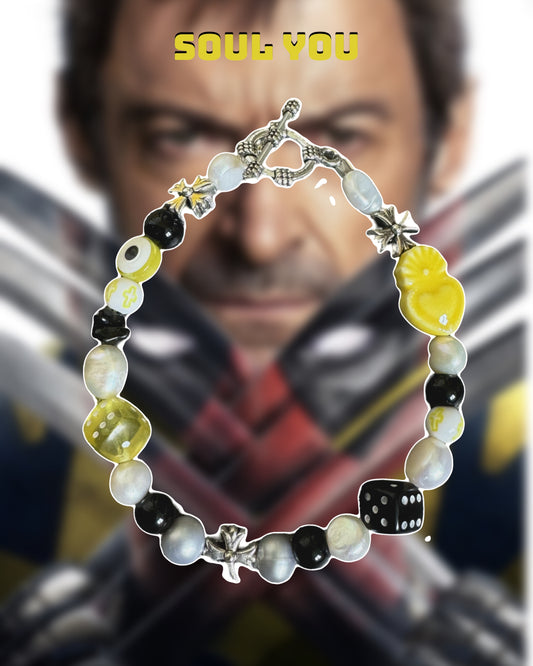 SOULYOU /  Bracelet limited edition “DEADPOOL & WOlVERINE”