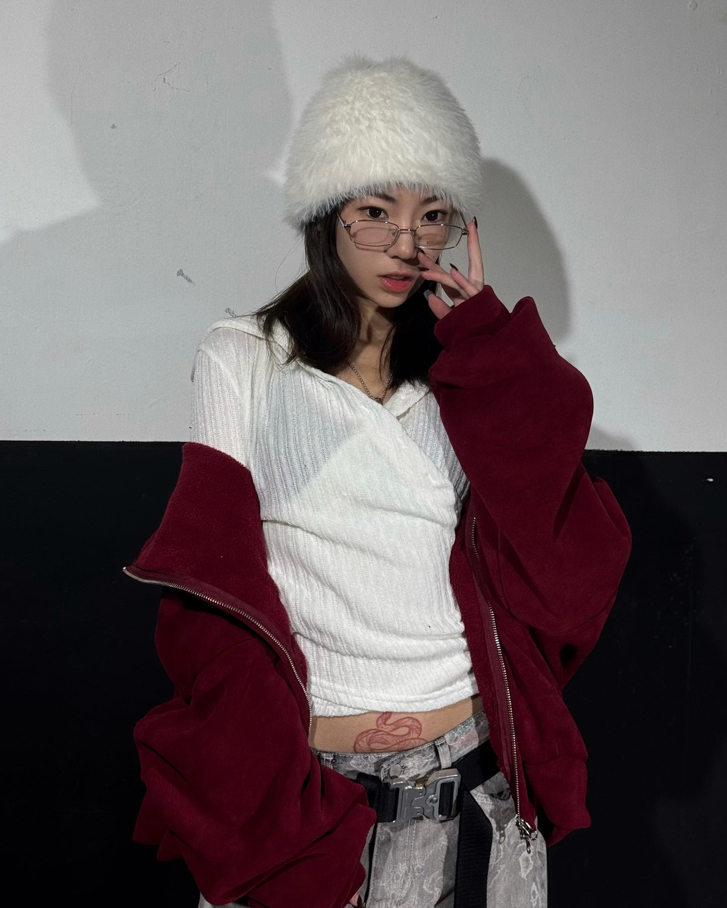Corduroy Zip Hoodie