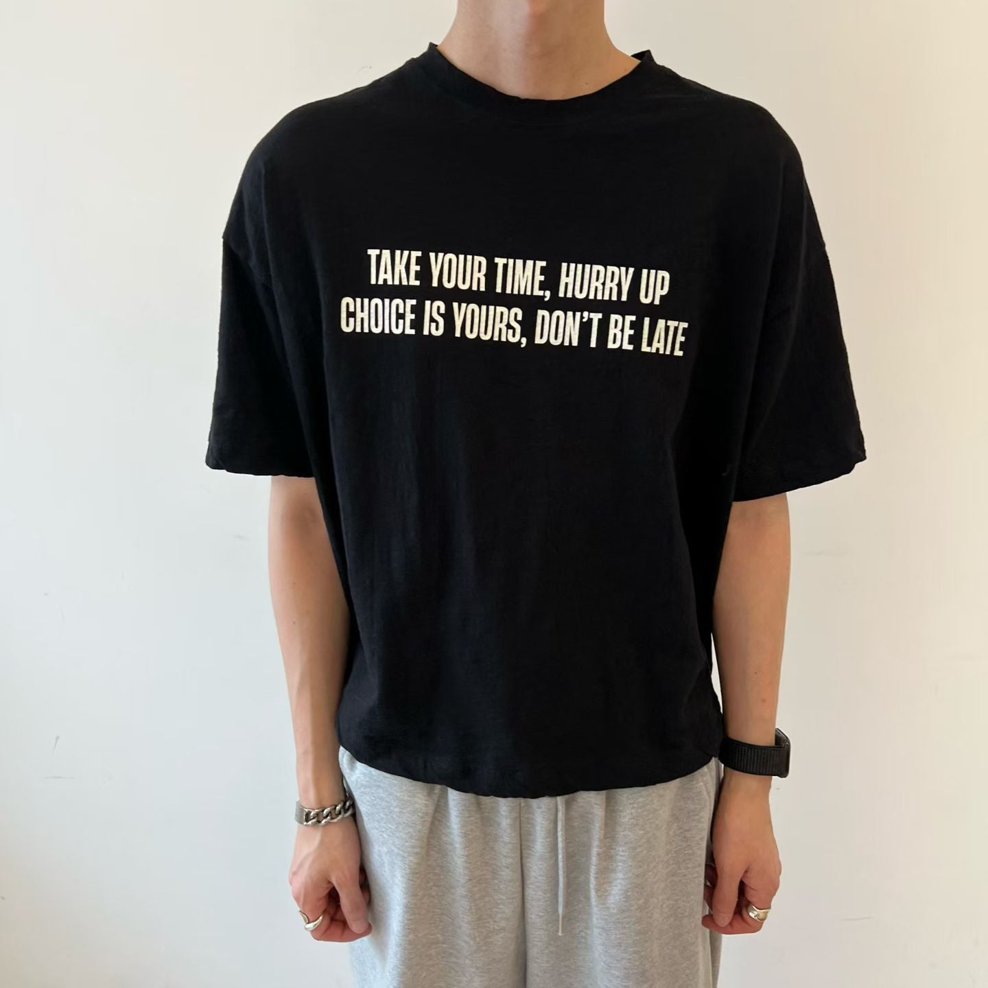SS26 Don’t be late Tee