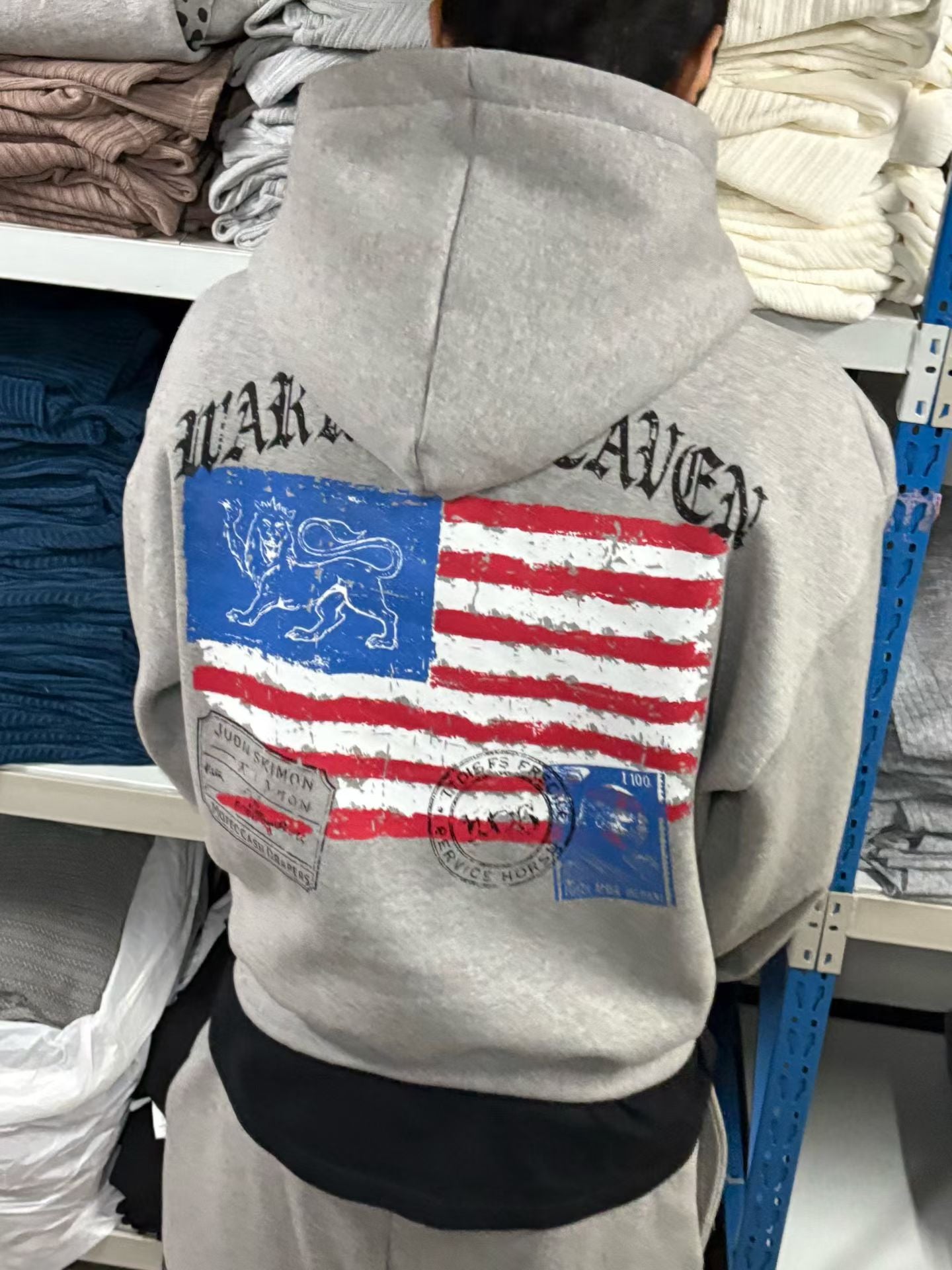 AF Flag  Zip Hoodie