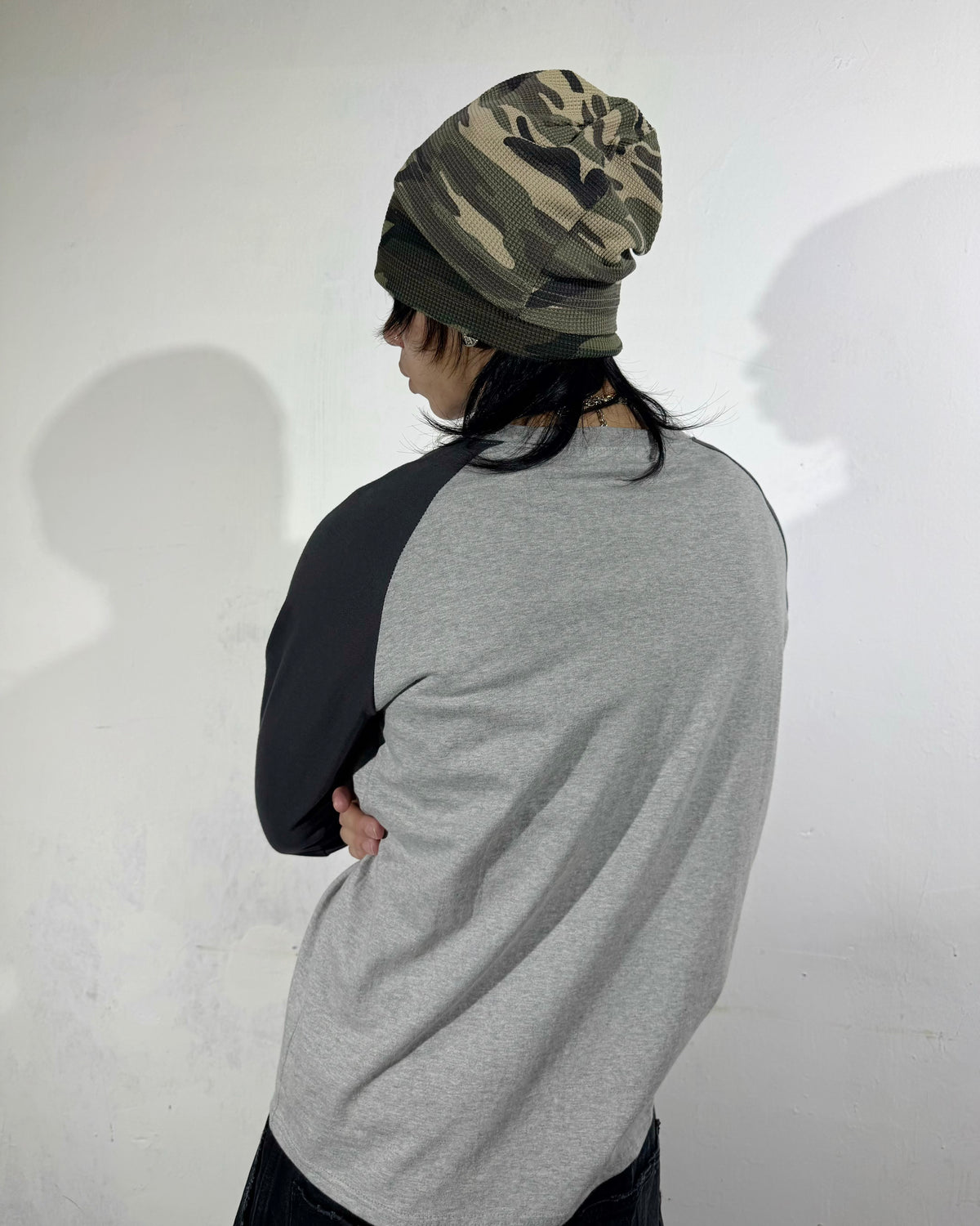 FW 26 Skull Raglan Long Sleeve