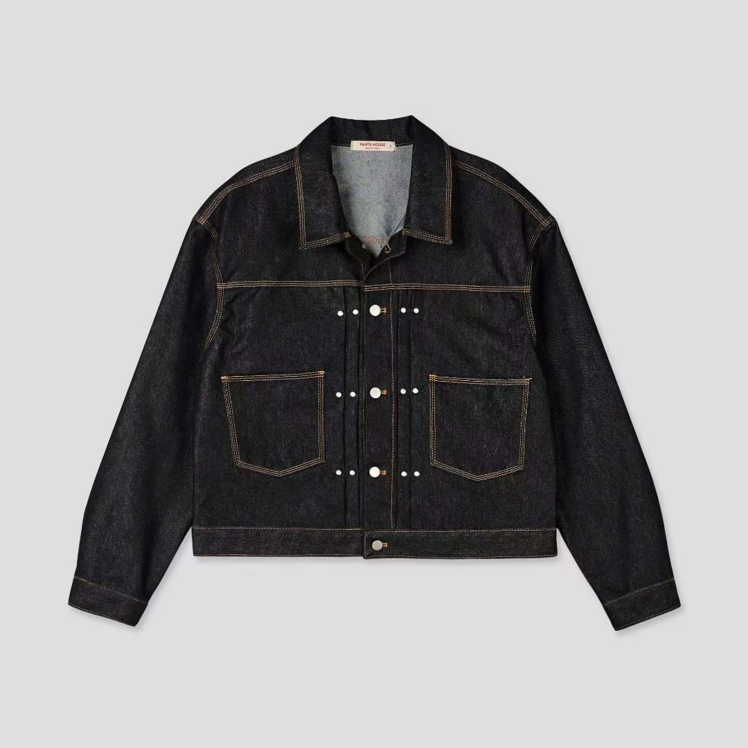 Raw denim jacket￼