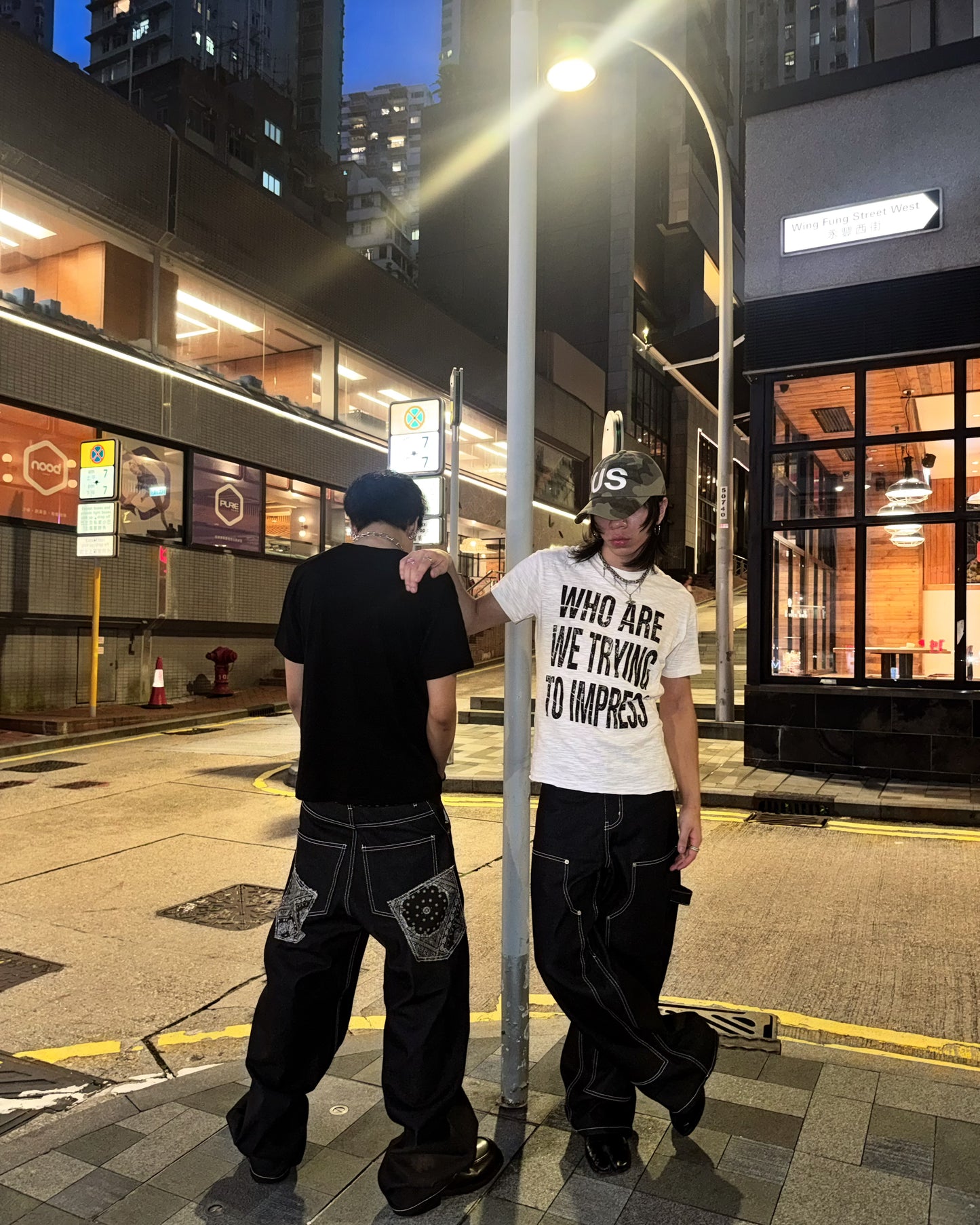 SS26  Slogan Slim Fit Tee
