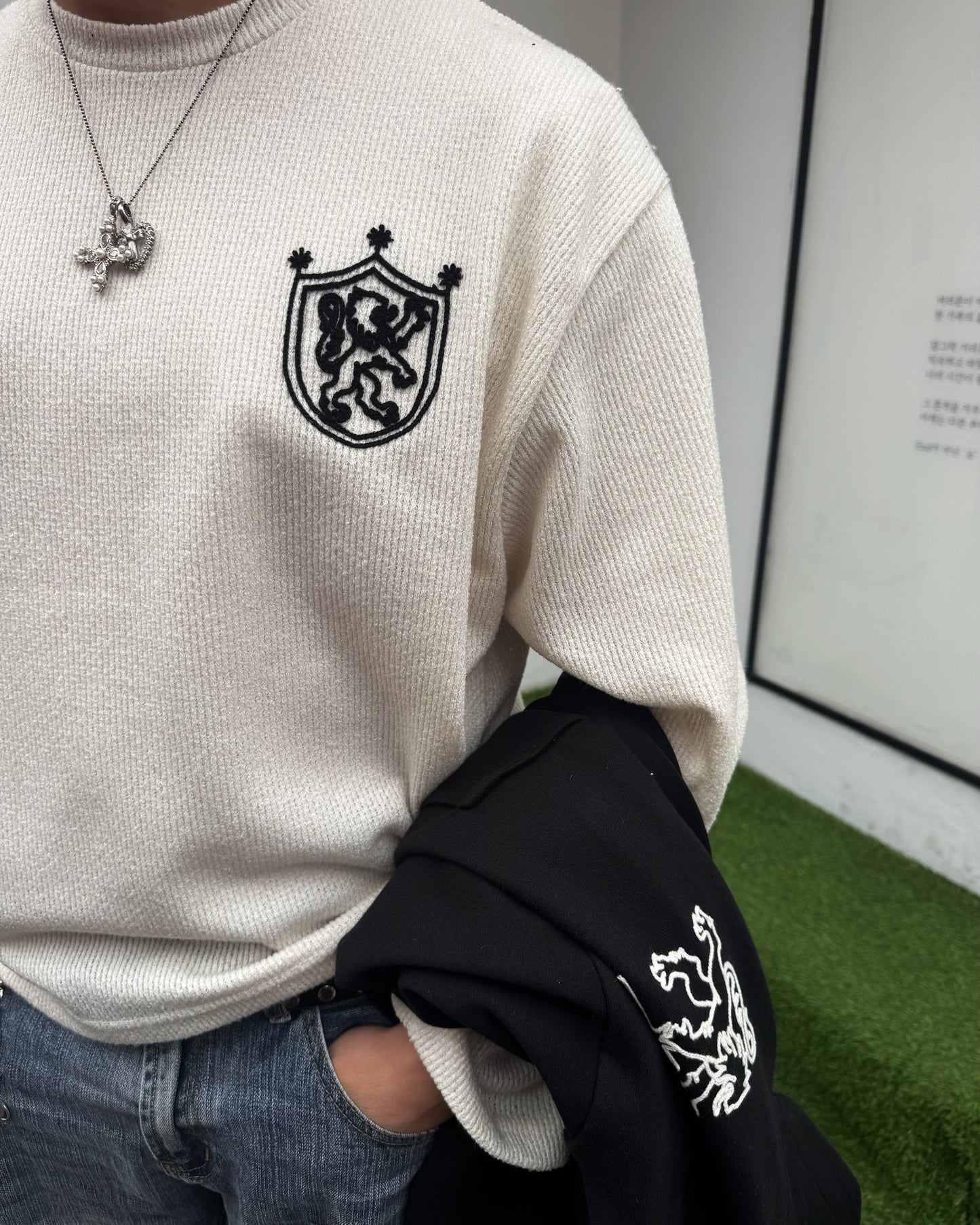 SS26 Emblem Embroidered Long sleeve