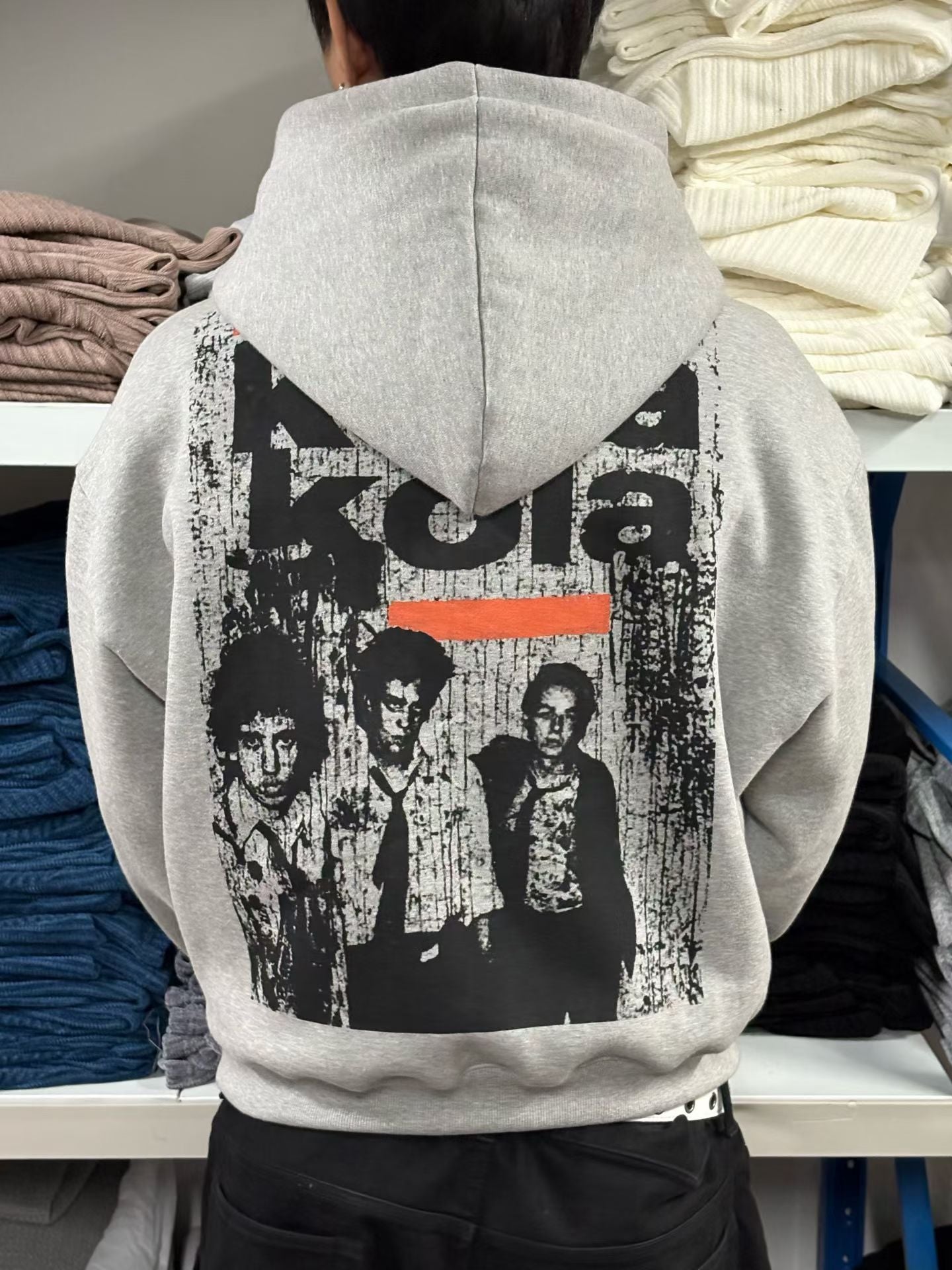 SS26 London Calling Crop Zip Hoodie (no fleece)