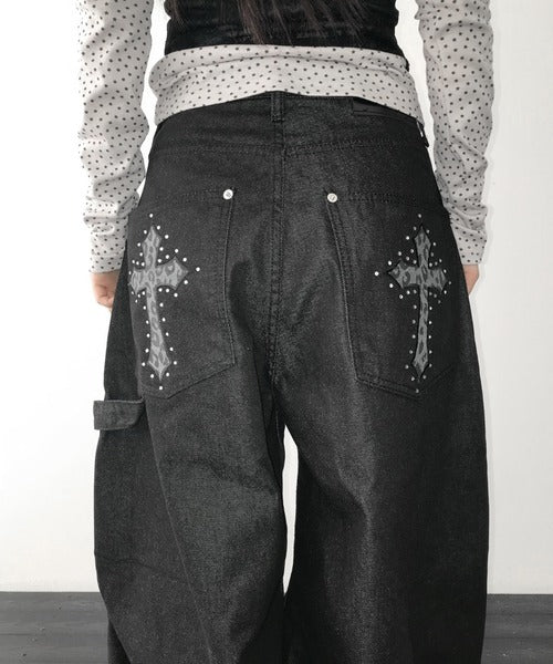 Cross Patch Jeans