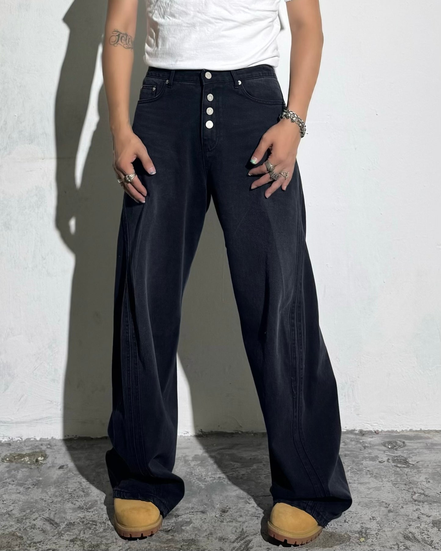 SS26 3D cutting Jeans
