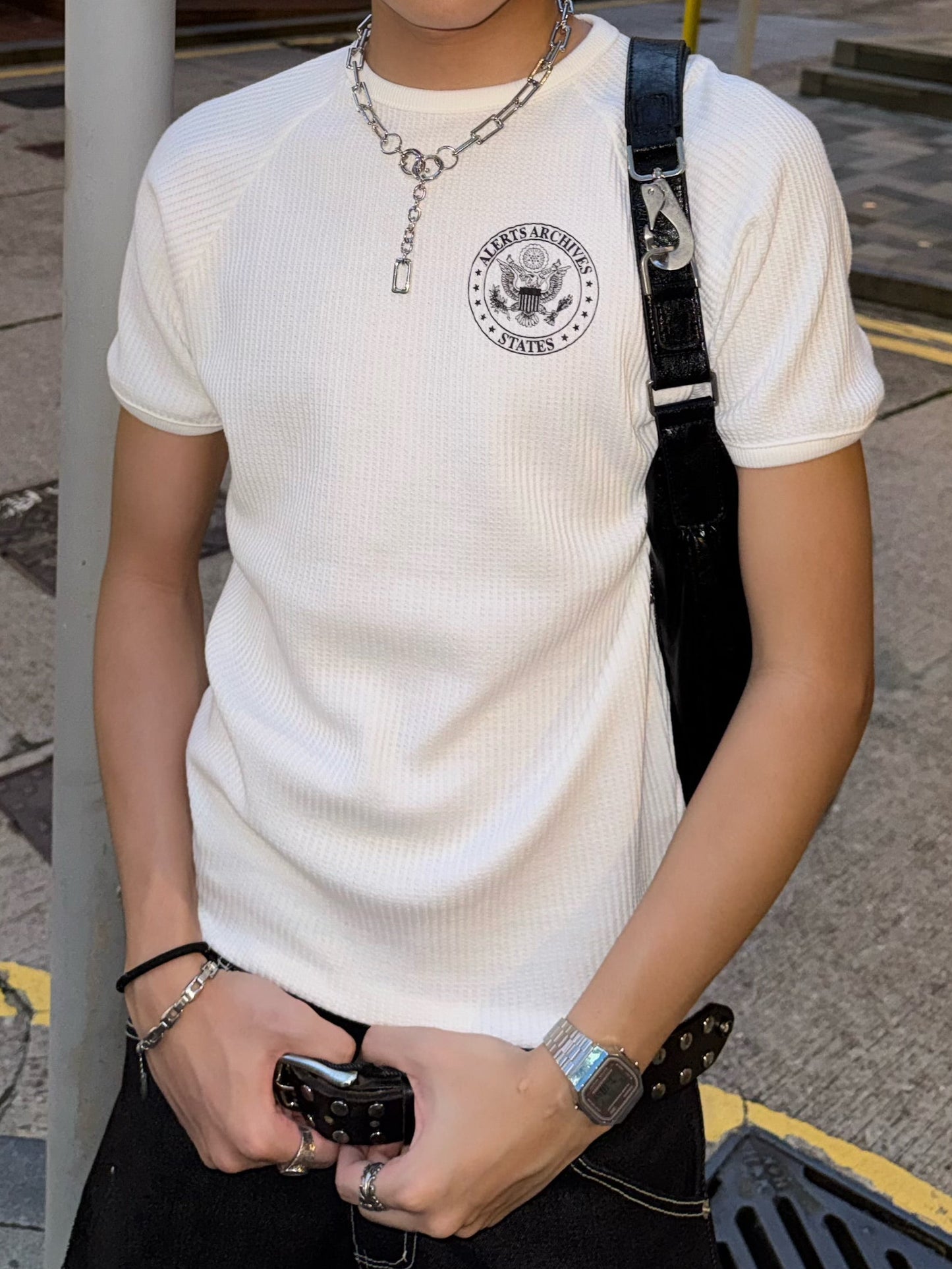 Muscle Waffle Tee