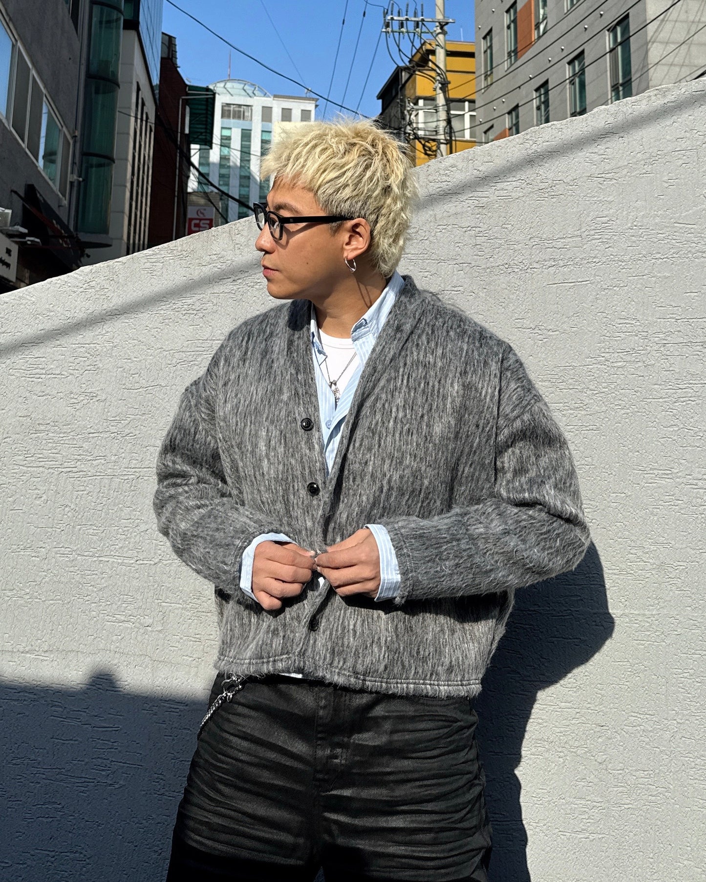Mohair Crop Jacket